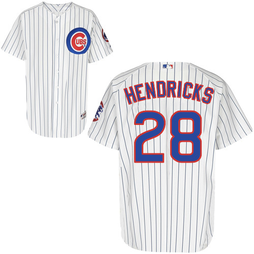 Kyle Hendricks #28 MLB Jersey-Chicago Cubs Men's Authentic Home White Cool Base Baseball Jersey